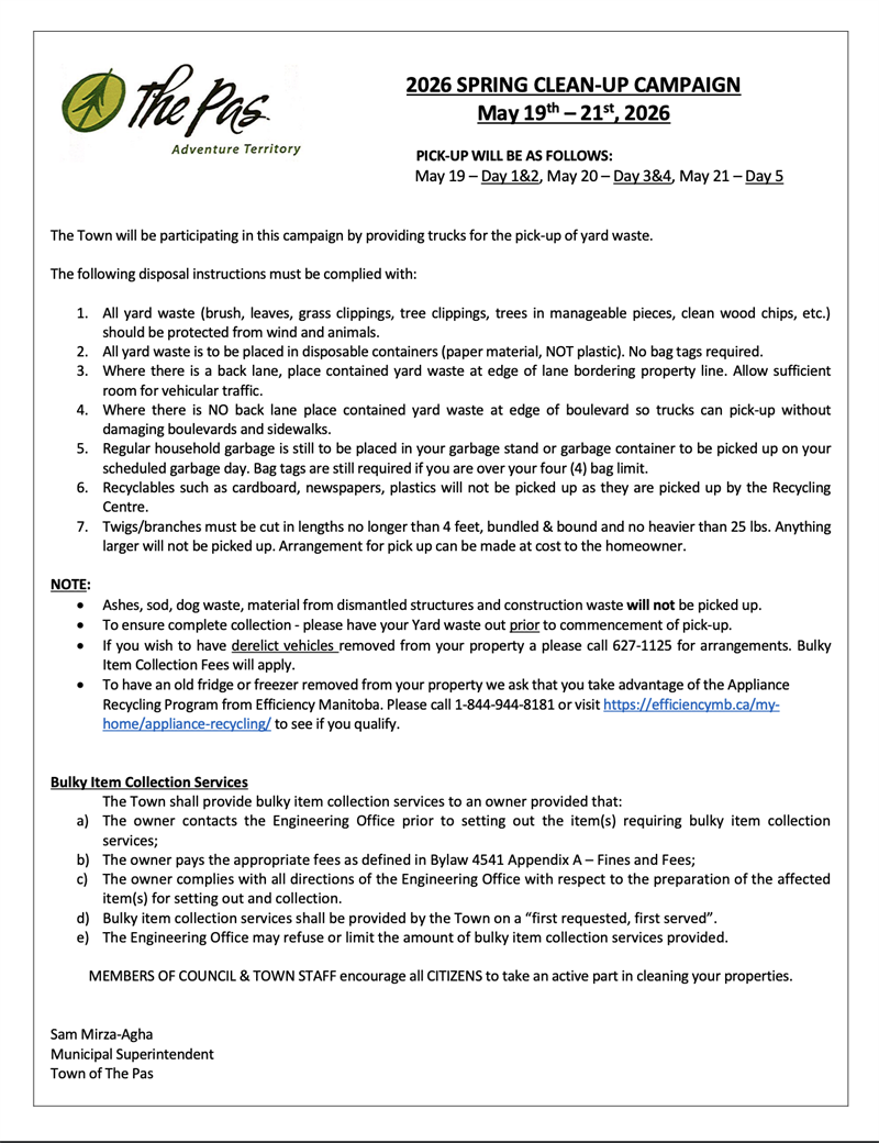 2026 Spring Clean-up Campaign