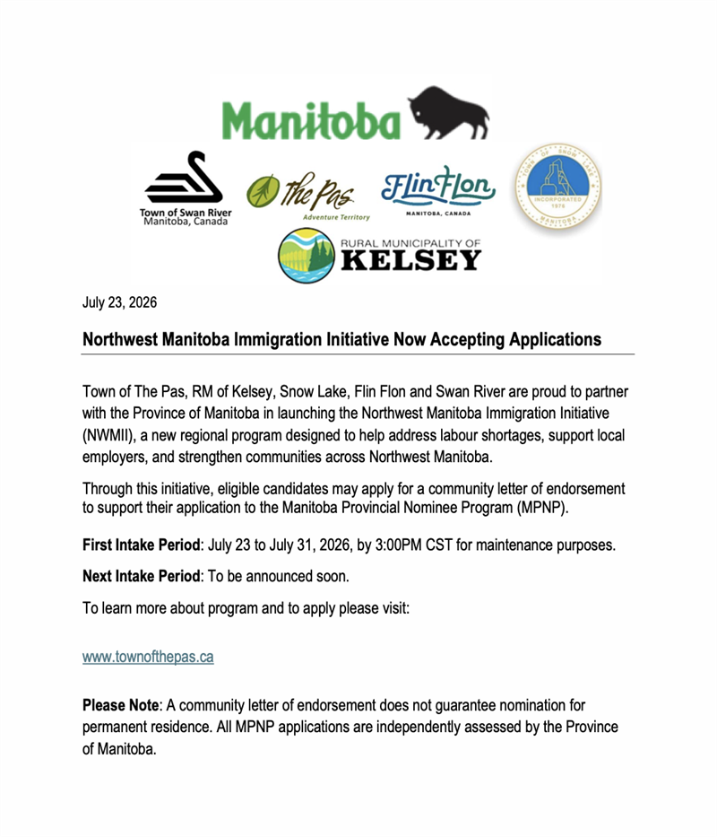 Northwest Manitoba Immigration Initiative